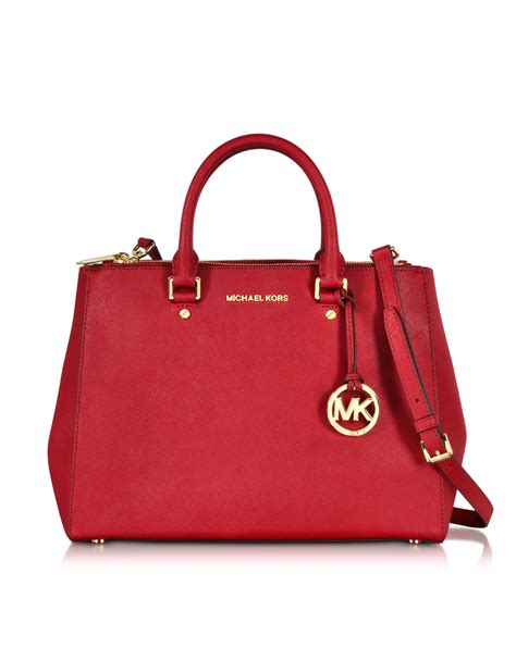 michael kors sutton red|Michael Kors tote bags.